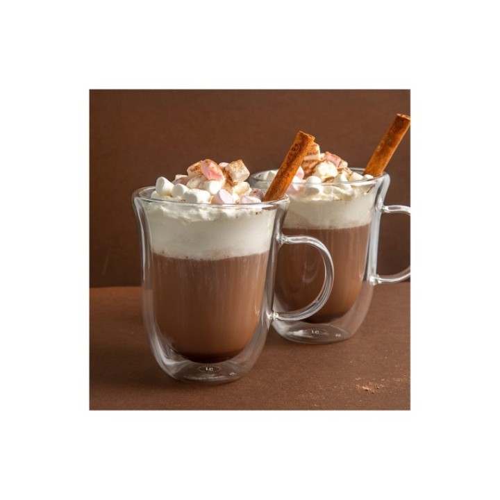 La Cafetière Glas med dubbelvägg 35 cl 2 st