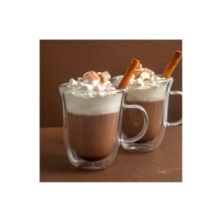 La Cafetière glas med dubbelvägg 35 cl 3 x 2 st