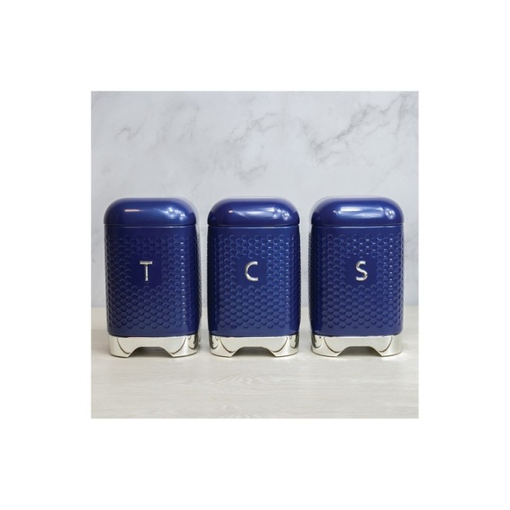 KitchenCraft Lovello Behållare Navy 3 st