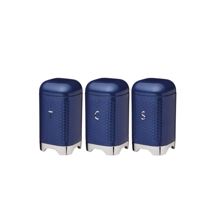 KitchenCraft Lovello Behållare Navy 3 st