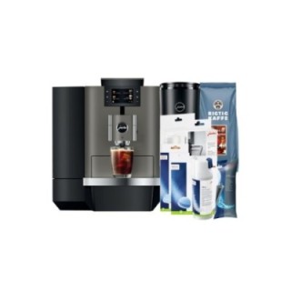 Jura X10 (EA) Dark Inox espressomaskin - företagspaket