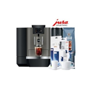 Jura X10 (EA) Dark Inox espressomaskin - företagspaket