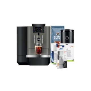 Jura X10 (EA) Dark Inox espressomaskin - företagspaket