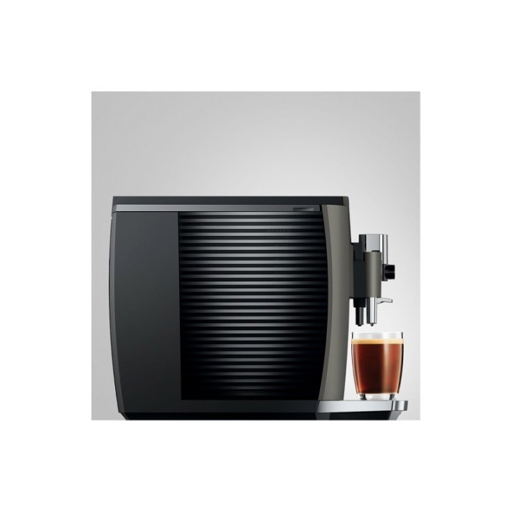 Jura E8 (EC) Dark Inox Espressomaskin Inkl. Tillbehör, Skötsel & 3 kg Super Crema