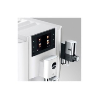 Jura E8 (EC) Piano White Espressomaskin Inkl. Tillbehör, Skötsel & 3kg Super Crema