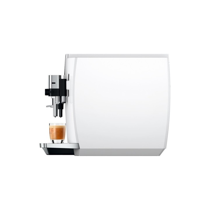 Jura E8 (EC) Piano White Espressomaskin Inkl. Tillbehör, Skötsel & 3kg Super Crema