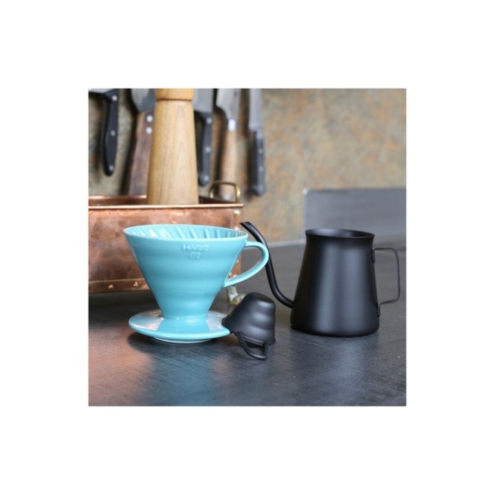 Hario Filterbryggset inkl. V60-02 keramisk dripper 2 koppar & glaskanna 0,4 L