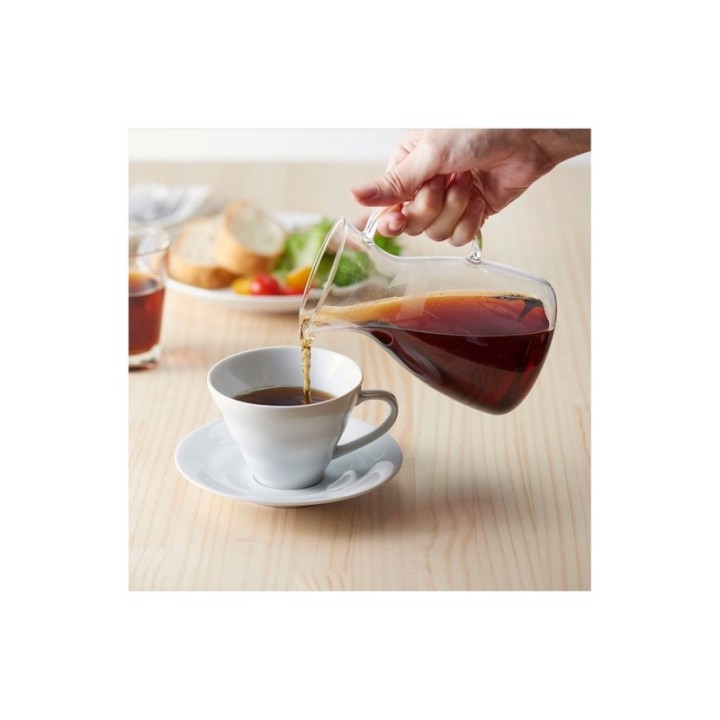 Hario Filterbryggset inkl. V60-02 keramisk dripper 2 koppar & glaskanna 0,4 L