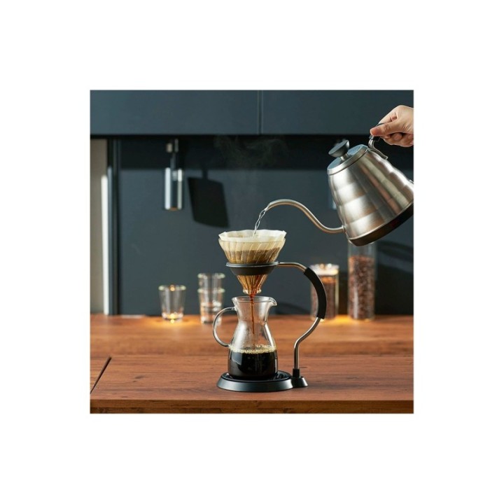 Hario Filterbryggset inkl. V60-02 keramisk dripper för 2 koppar, glaskanna 0,4 l & vattenkanna