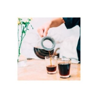 Hario Filterbryggset inkl. V60-02 keramisk dripper för 2 koppar, serveringskanna 0,6 l & hällkanna