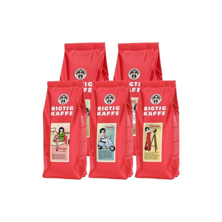 Rigtig Kaffe Röd förpackning à 24 kg