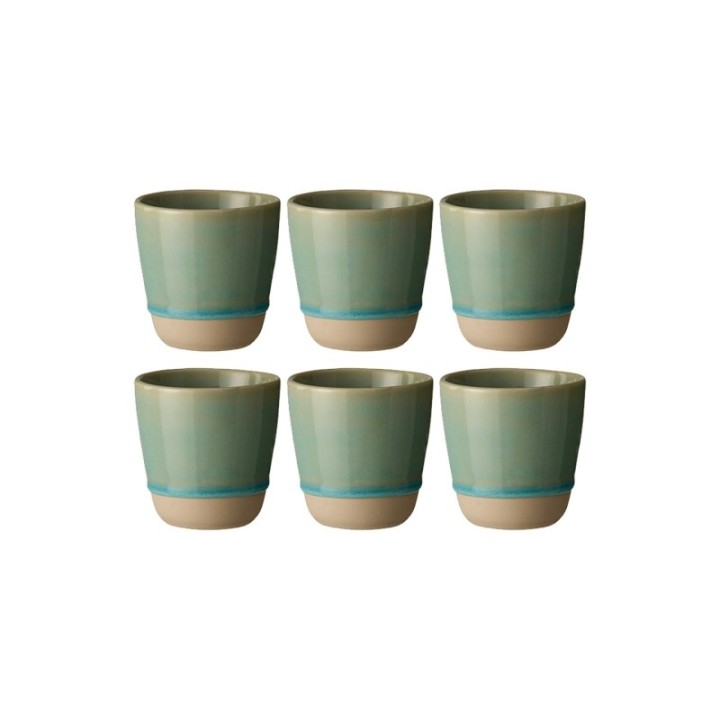 Aida RAW Colour Mugg 30 cl 6 st Grönaktig