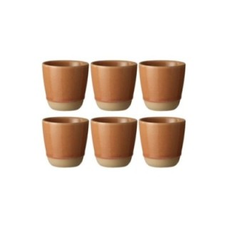 Aida RAW Colour Mugg 30 cl 6 st Orangeaktig