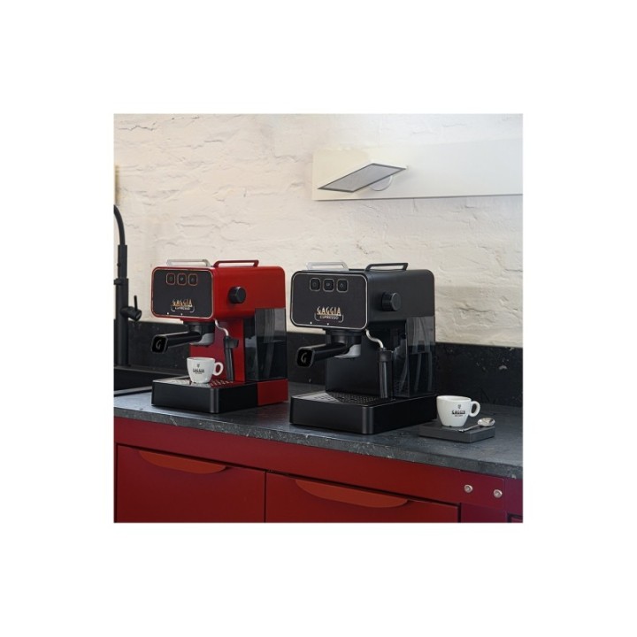 Gaggia Espresso Evolution svart inkl. Club House Maniko Espresso 6 st