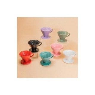 Hario V60-02 Keramik Dripper Smokey Grön 2 koppar.