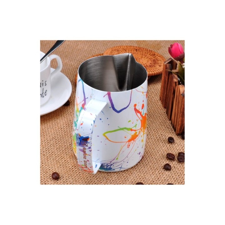 Barista Space Splash Vit Mjölkkanna 0,35L