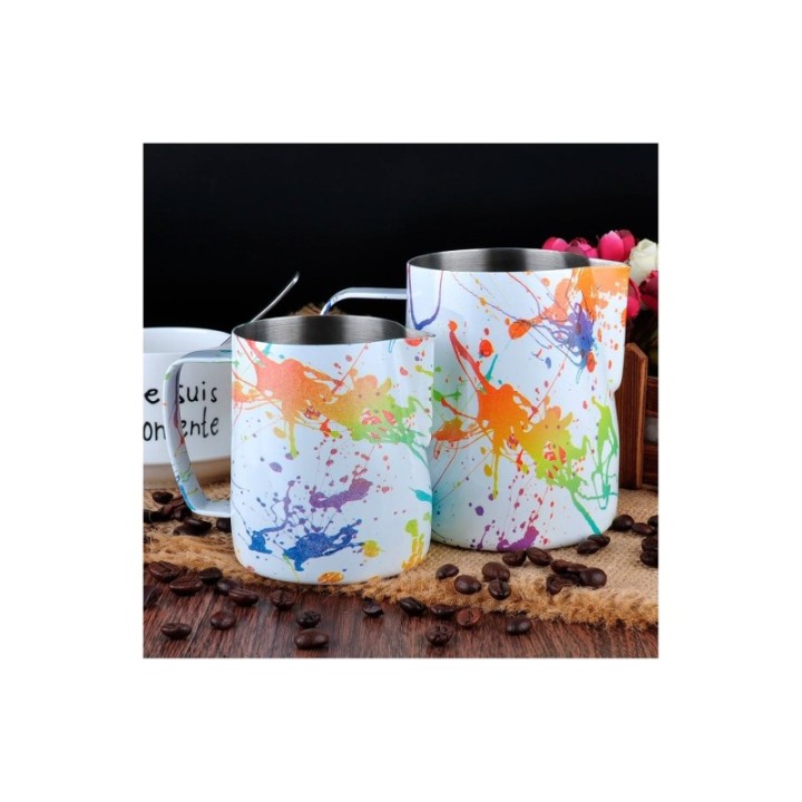 Barista Space Splash Vit Mjölkkanna 0,35L