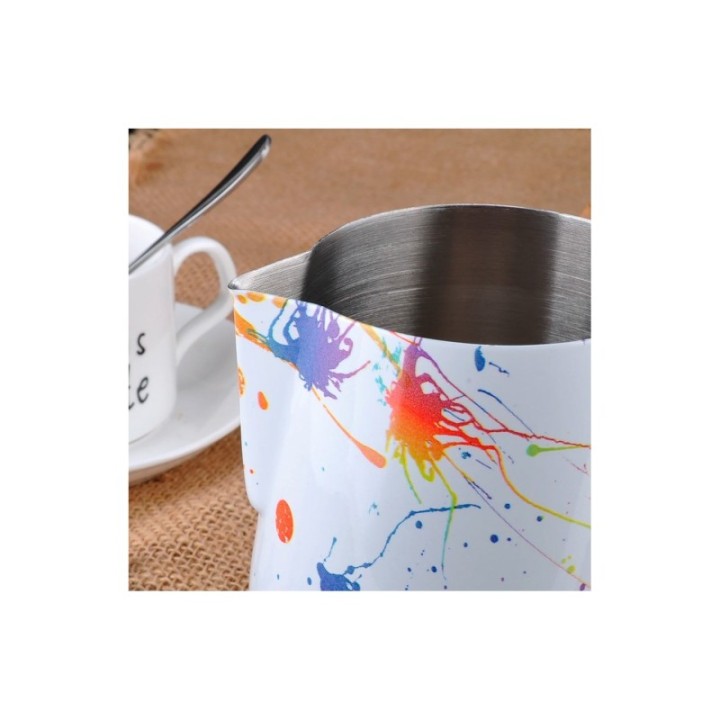 Barista Space Splash Vit Mjölkkanna 0,35L