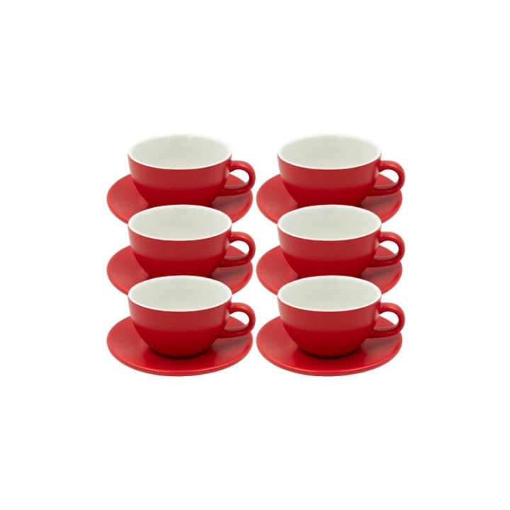 Club House Tulipano Latte m. underfat matt röd 30 cl 6 st