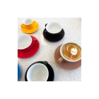 Club House Tulipano Cappuccino med underfat matt beige 26 cl 6 st