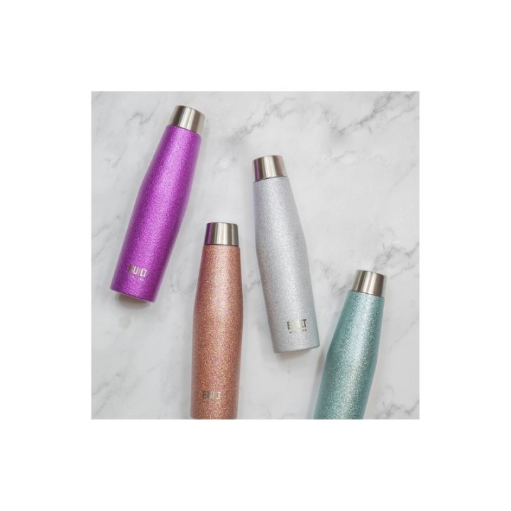BUILT Apex Termosflaska 0,54 L Lila Glitter