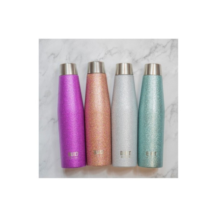 BUILT Apex Termosflaska 0,54 L Lila Glitter