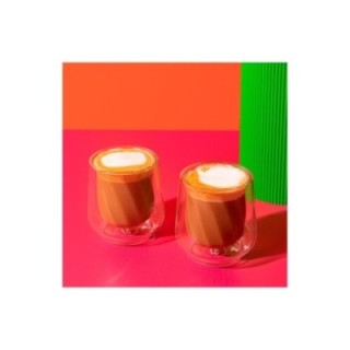 La Cafetière Dubbelväggigt cortadoglas 13,5 cl, 2 st