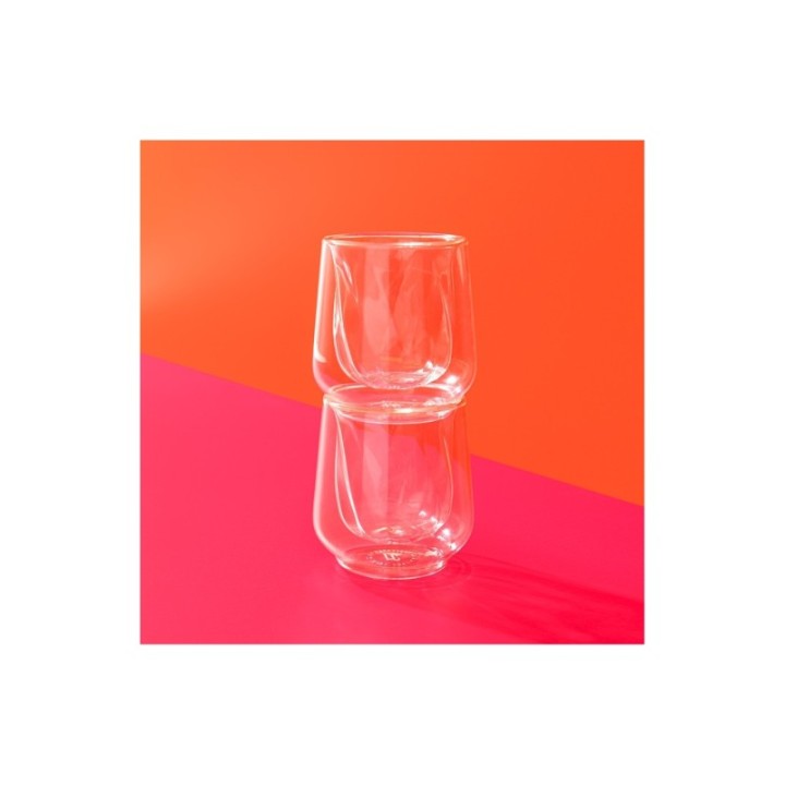 La Cafetière Dubbelväggigt cortadoglas 13,5 cl, 2 st