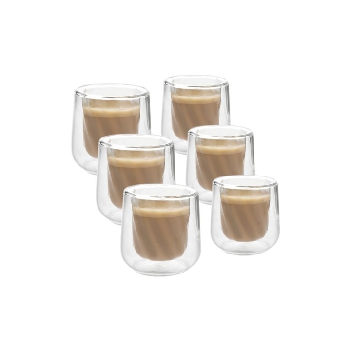 La Cafetière Dubbelväggat cortadoglas 13,5 cl 6 st