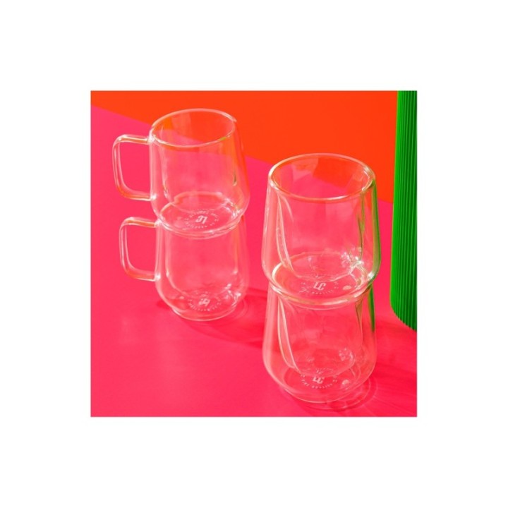 La Cafetière Dubbelväggiga espressoglas 10 cl 2 st