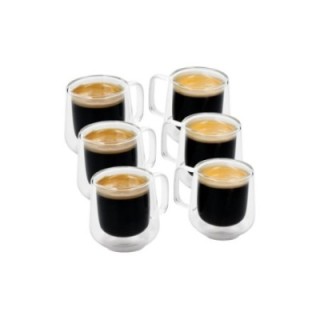 La Cafetière Dubbelväggade espressoglas 10 cl 6 st