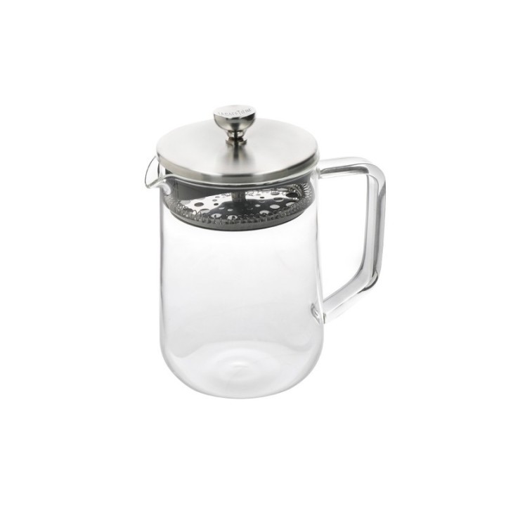 La Cafetière 4 koppar tebryggare stål/glas