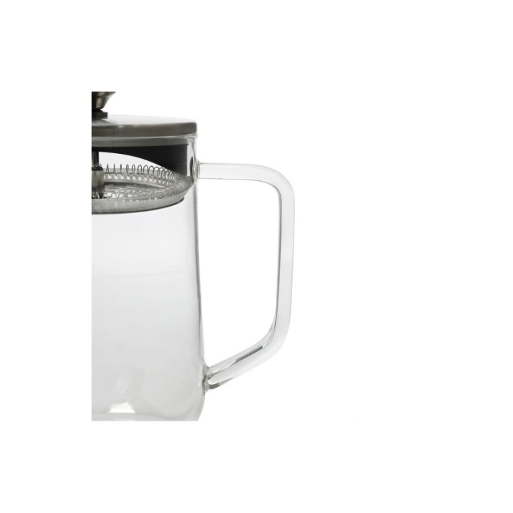 La Cafetière 4 koppar tebryggare stål/glas