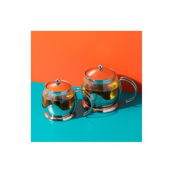 La Cafetière Izmir 4 koppar tebryggare stål