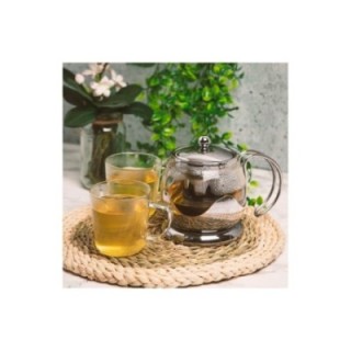 La Cafetière Izmir 2-kopps tebryggare i stål