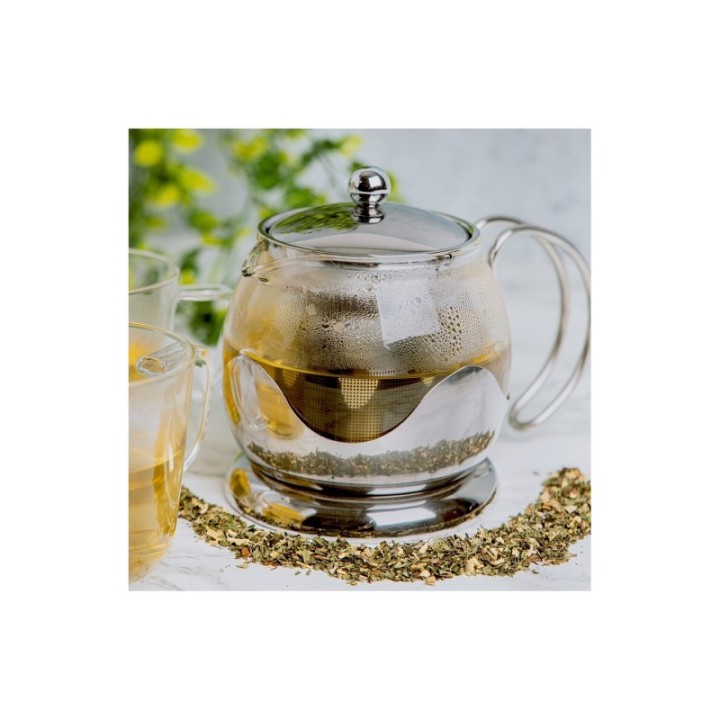 La Cafetière Izmir 2-kopps tebryggare i stål