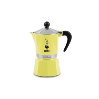 Bialetti Primavera Rainbow 3 koppar Espressokanna Gul