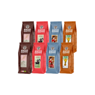 Rigtig Kaffe Mixpaket 3,6kg Hela kaffebönor