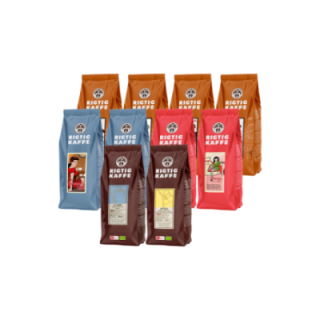 Rigtig Kaffe Mixpaket 4,4kg Hela kaffebönor