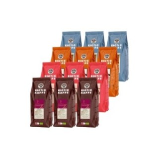 Rigtig Kaffe Mixpaket 5,7kg Hela kaffebönor