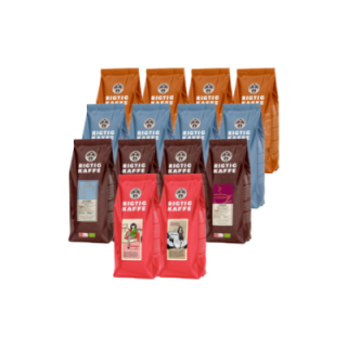 Rigtig Kaffe Mixpaket 6,2kg Hela kaffebönor