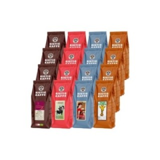 Rigtig Kaffe Mixpaket 7,2 kg hela kaffebönor