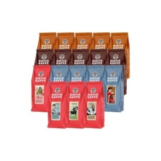 Rigtig Kaffe Mixpaket 8kg Hela kaffebönor