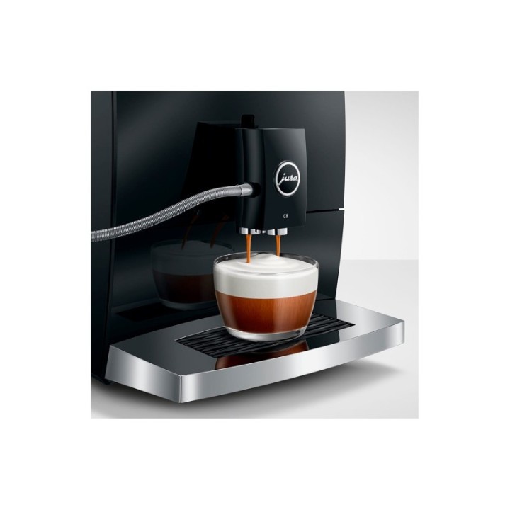 Jura C8 (EA) Piano Black Espressomaskin Inkl. Startpaket