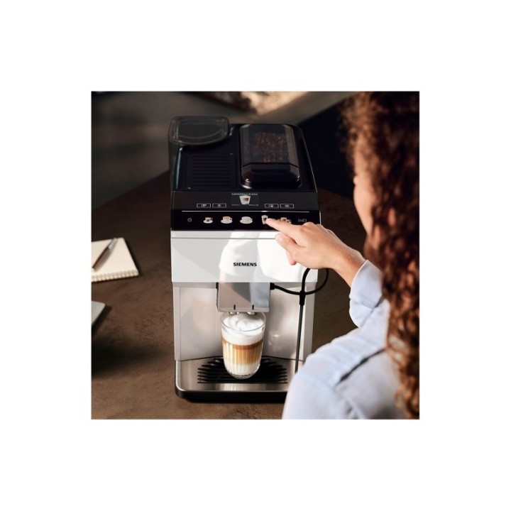 Siemens TP515R02 EQ500 Classic Vit Espressomaskin