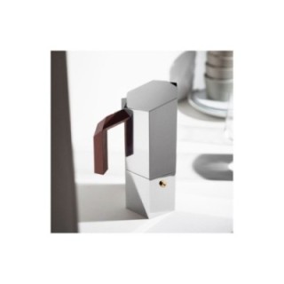 Alessi Menhir 3-kopps espressokanna i stål