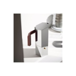 Alessi Menhir 6 koppar. Espressokanna Stål