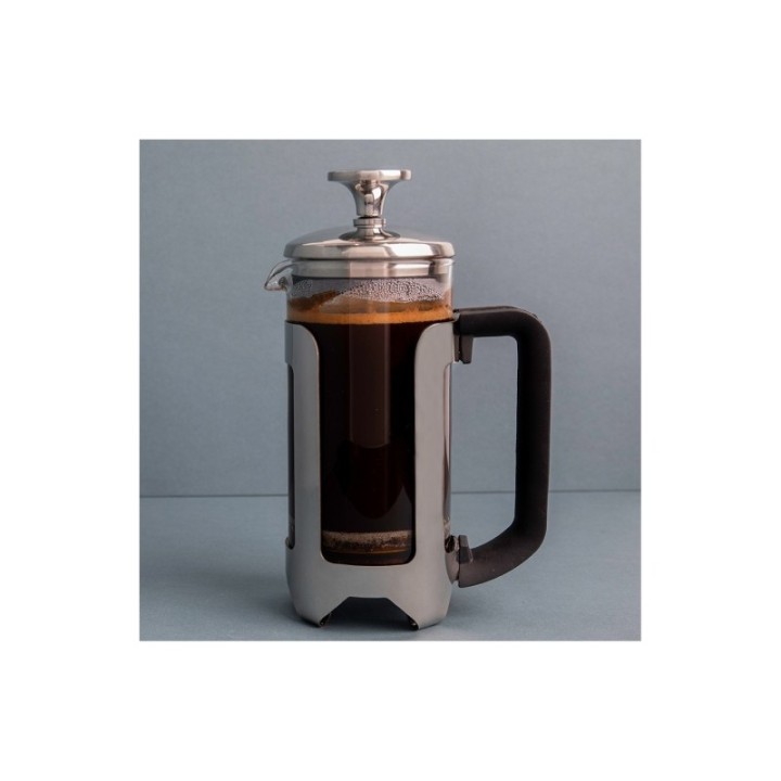 La Cafetière Roma 3 koppar stempelkanna rostfritt stål