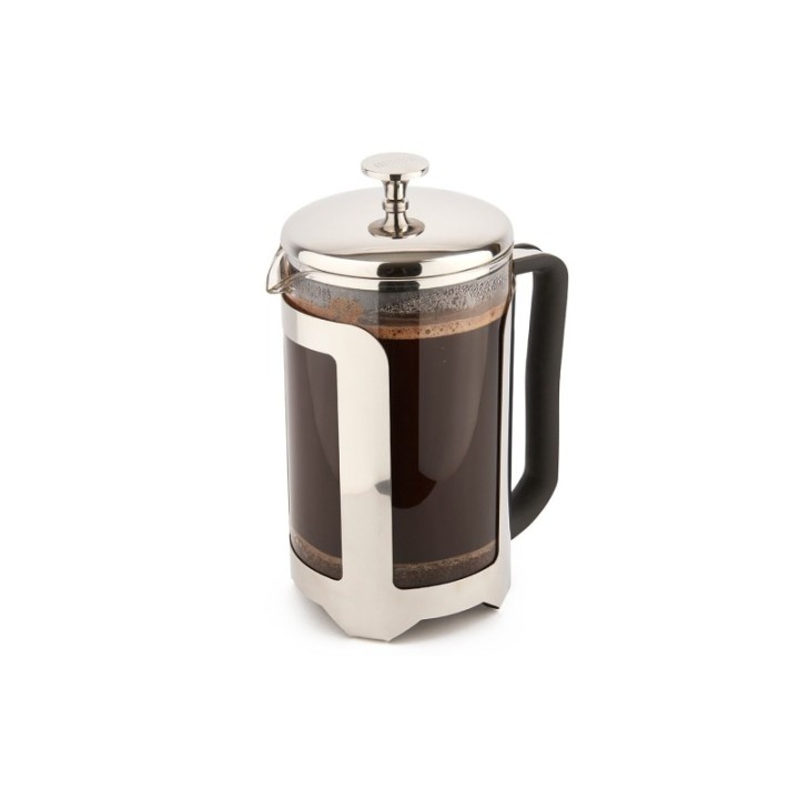 La Cafetière Roma 12 kop. stempelkanna i rostfritt stål