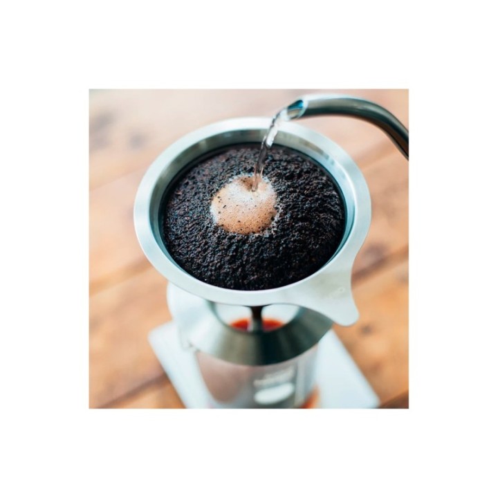 Hario Filterbryggset inkl. V60 Kettle Buono 100 1 L, Dripper 2 koppar, V60 Server & filter